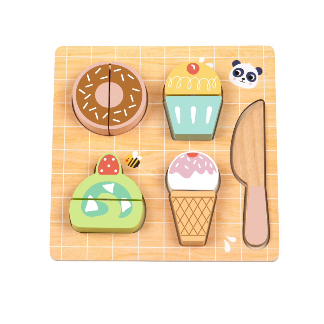Cutting Food - Dessert Cutting Puzzle