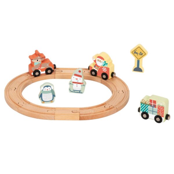 Christmas Tabletop Railroad