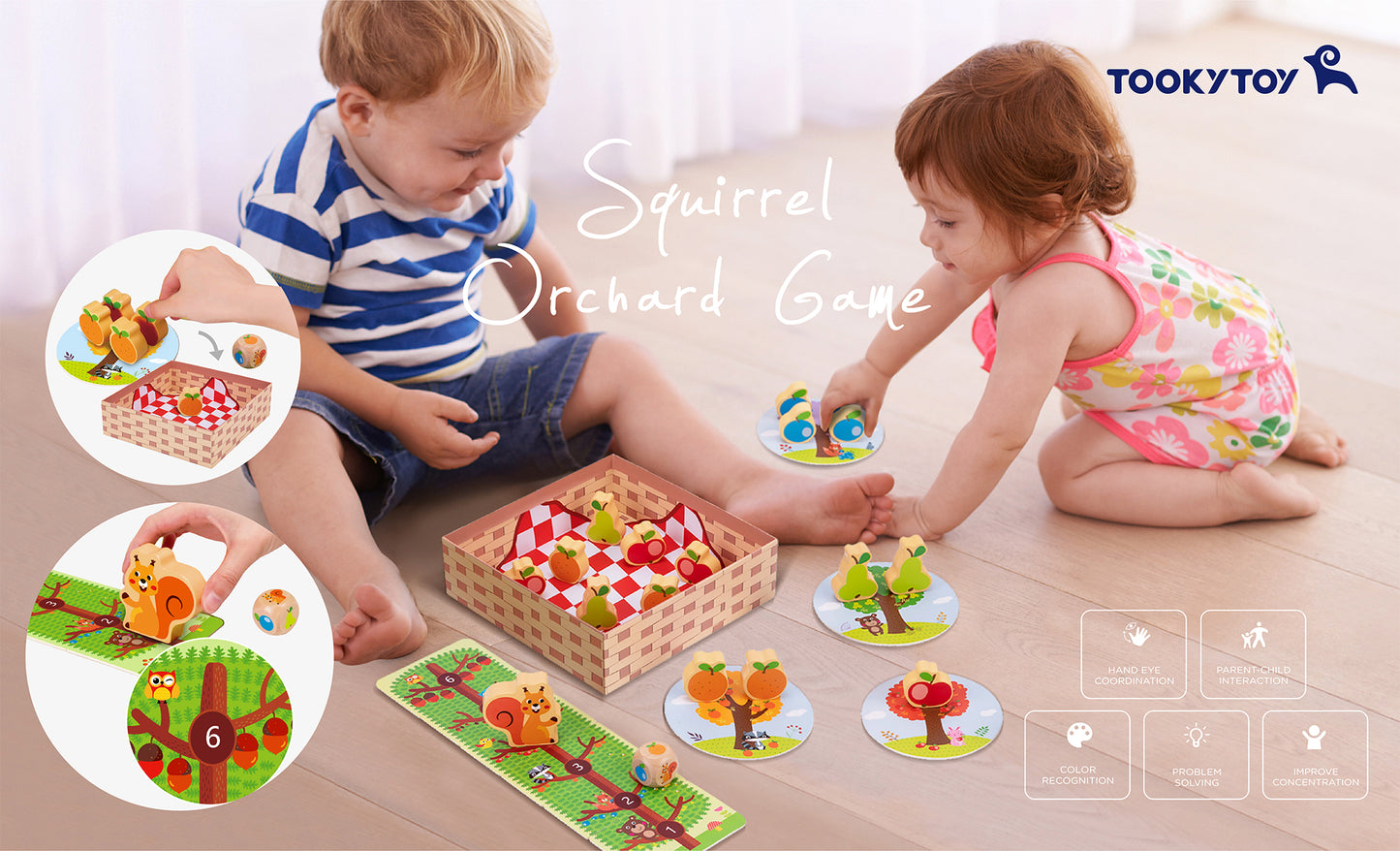 Squirrel In the Orchard Game