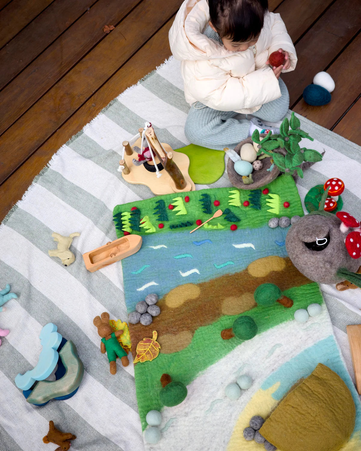 Bear Cave Play Mat Playscape