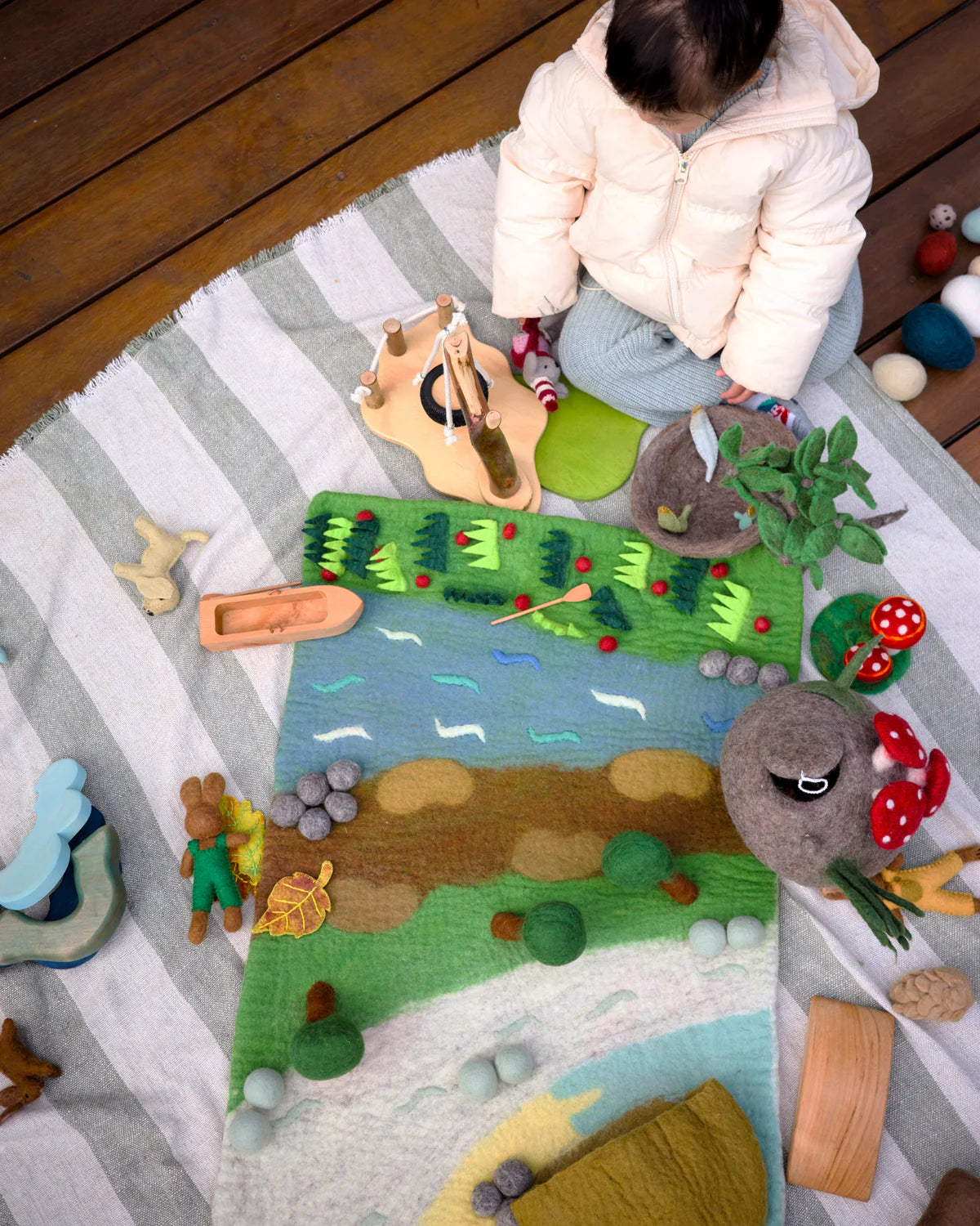 Bear Cave Play Mat Playscape