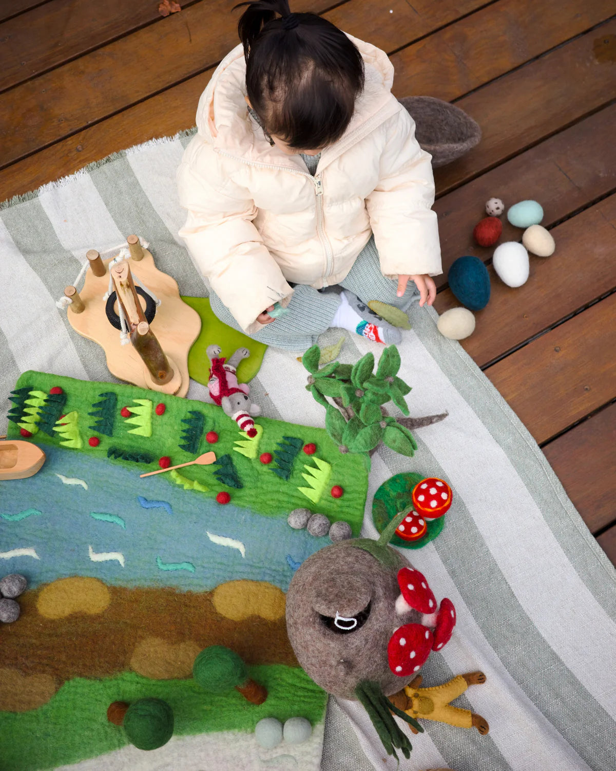 Bear Cave Play Mat Playscape