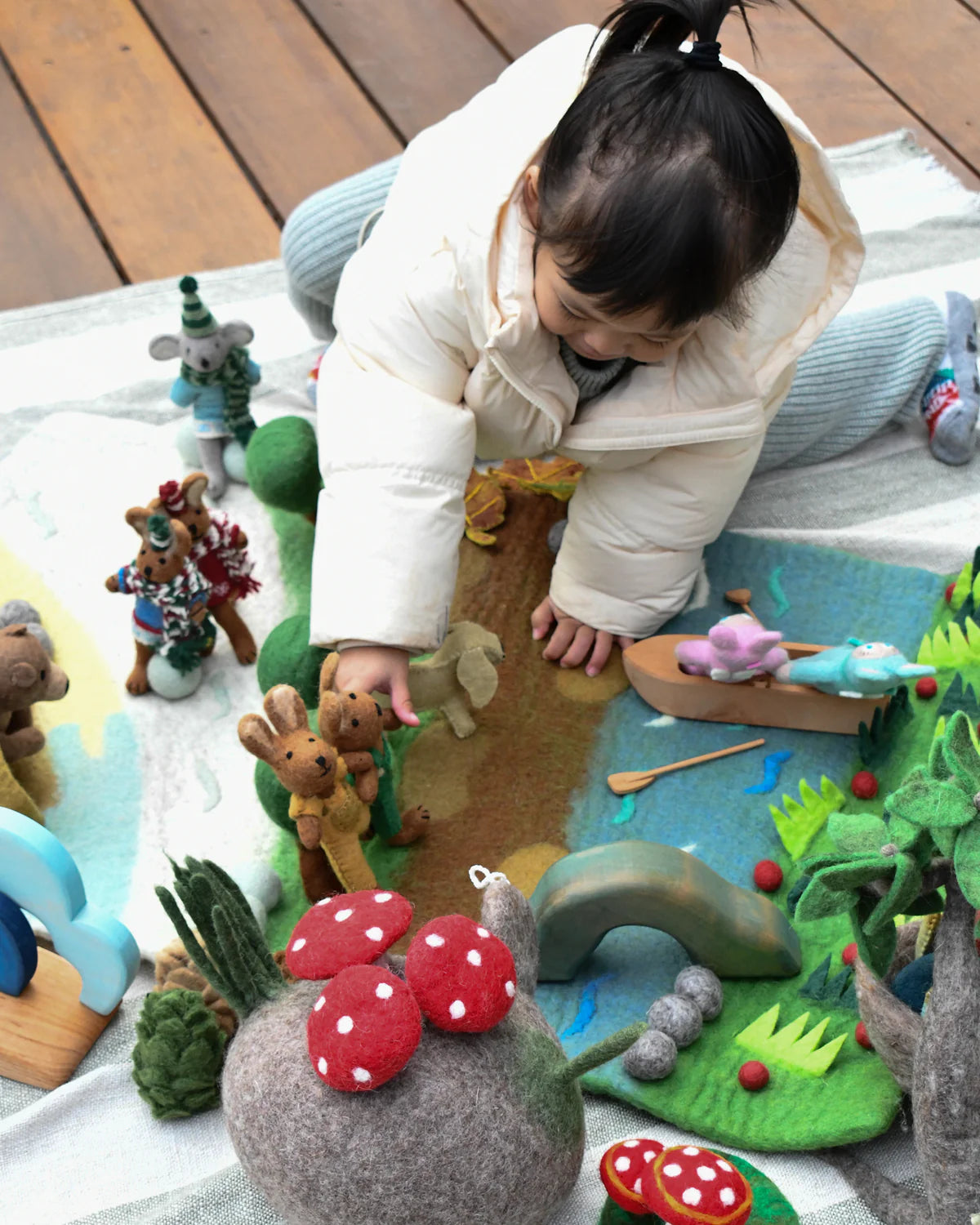 Bear Cave Play Mat Playscape