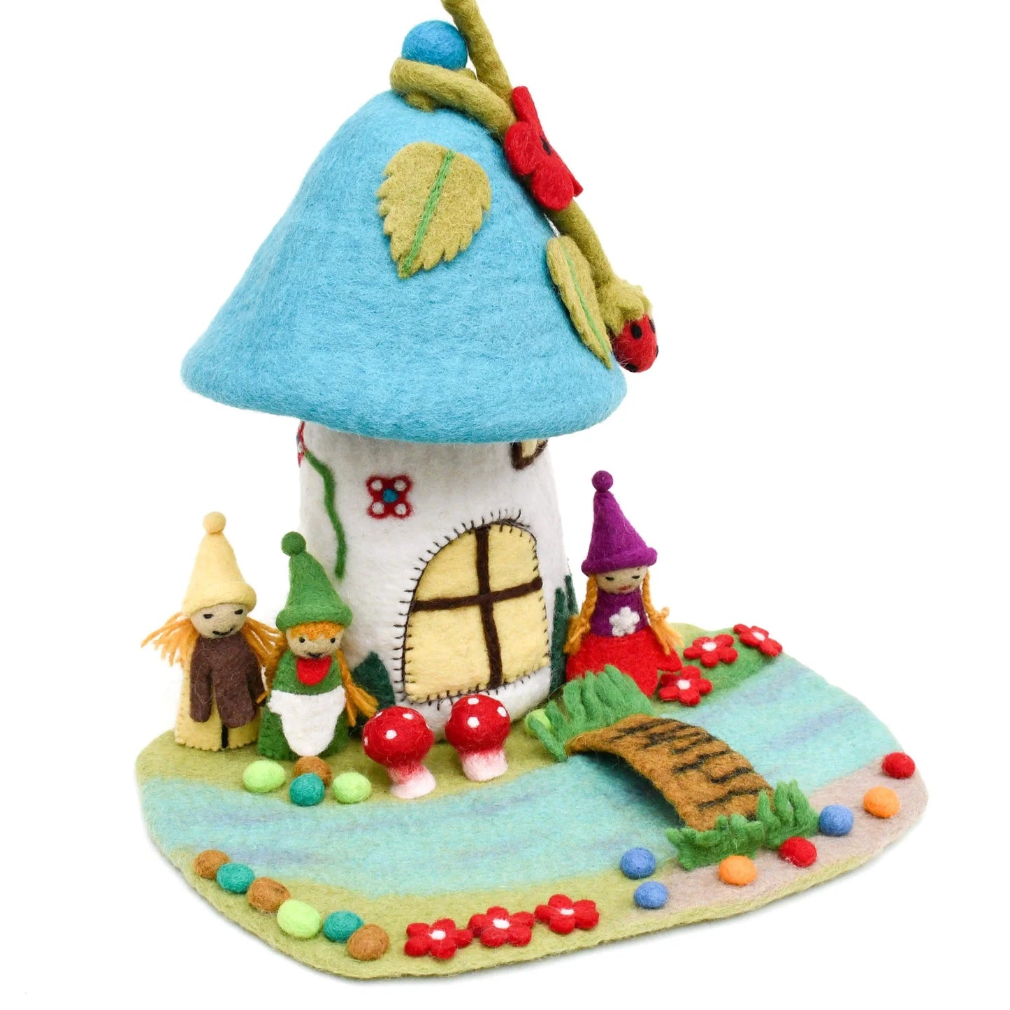 Fairy River and Bridge Play Mat Playscape