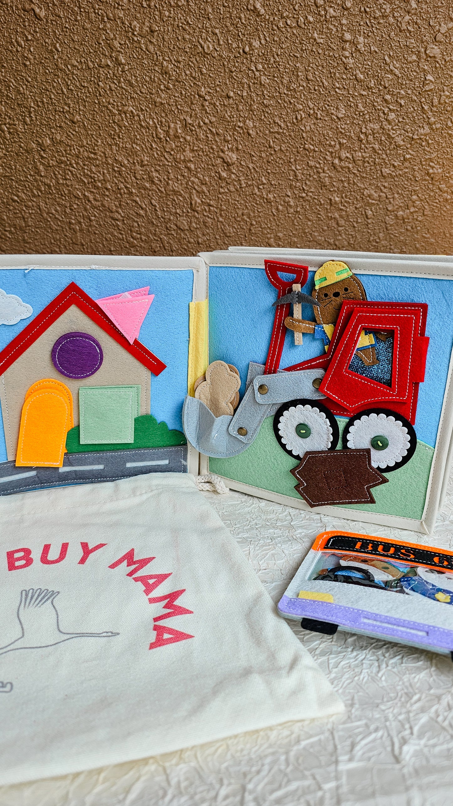 Wheels in Motion Busy Book