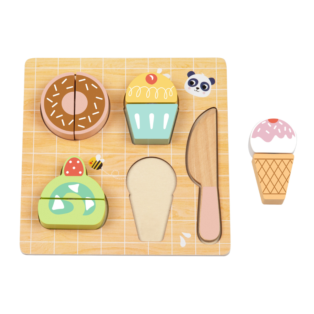 Cutting Food - Dessert Cutting Puzzle