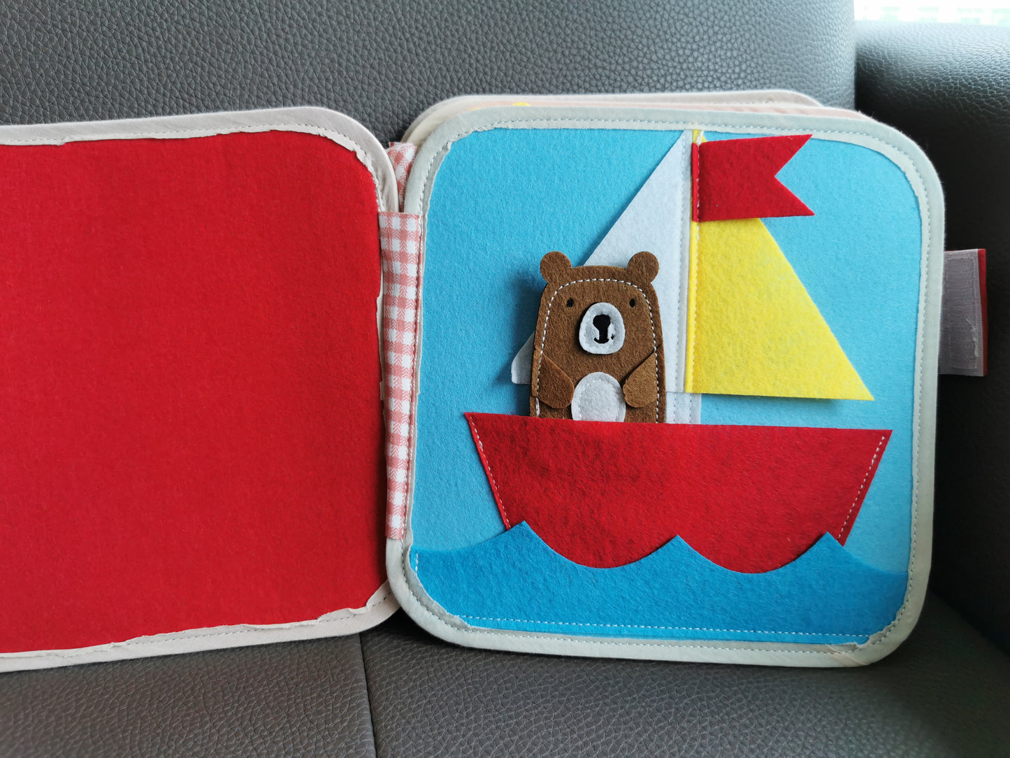 Friendly Hedgehog Toddler Busy Book