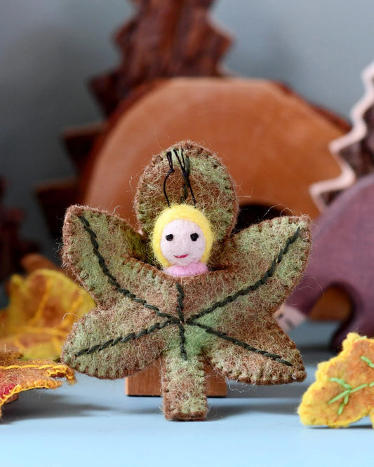 Felt Chestnut Leaf Baby