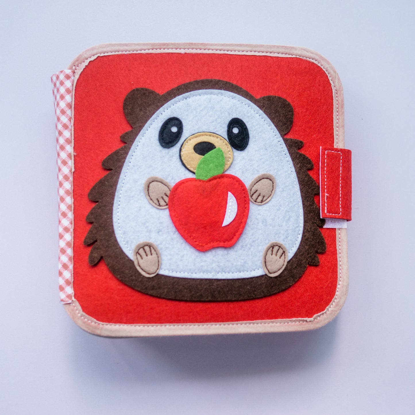 Friendly Hedgehog Toddler Busy Book